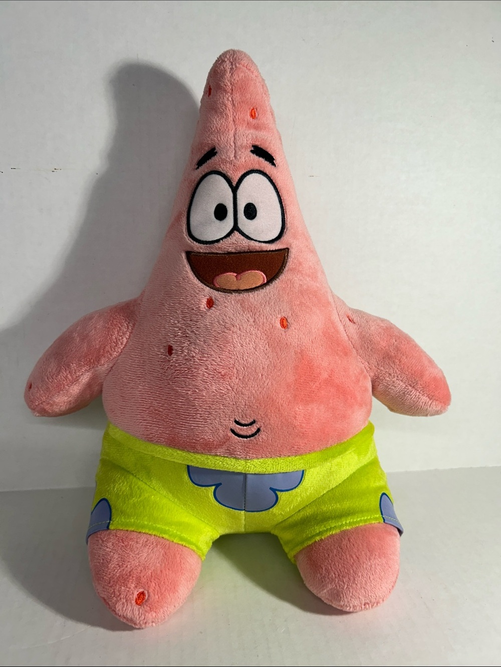 Nickelodeon 13” Patrick Star Plush from SpongeBob SquarePants- Pink & Lime Green
